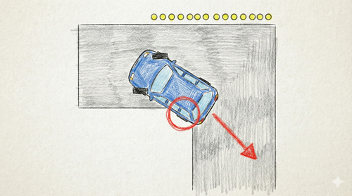 Correction for Wheel Drop