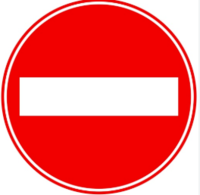 Placa Proibido Entrar