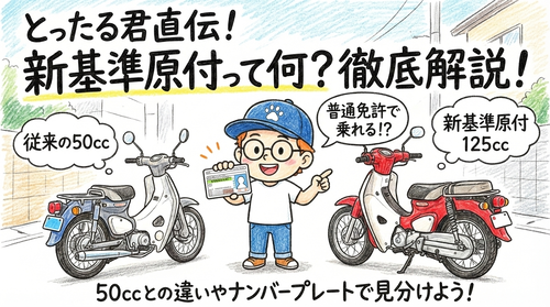 新しい原付のイメージ