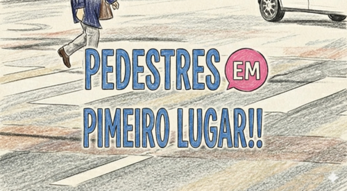 Foto de faixa de pedestres